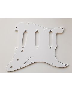 3-ply stratocaster 62 pickguard white fits fender