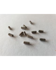 (12) Guitar saddle bridge height screws 1/4" fits Fender