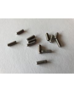 (12) Guitar saddle bridge height screws 5/16" fits Fender