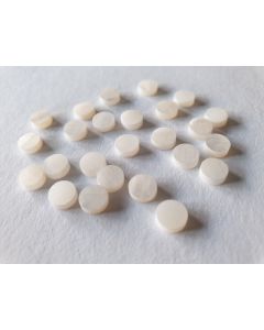 (25) Guitar Fingerboard 6mm mother of pearl dots inlay 