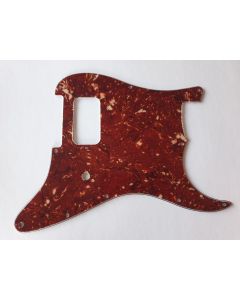 Stratocaster humbucker EVH pickguard 4ply red tortoise