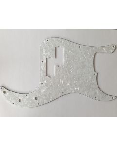 P-bass standard pickguard 4ply pearl white fits USA and MIM Fender