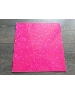 Pickguard material 2ply pearl pink 30cm x 29cm  PG-233-PP