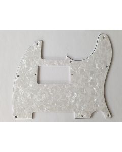 Telecaster humbucker pickguard 4ply pearl white