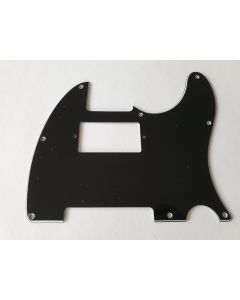 Telecaster humbucker 8 hole pickguard 3ply black