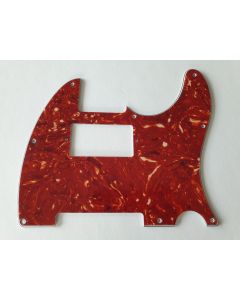 Telecaster humbucker pickguard 4ply red tortoise