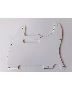 Telecaster 62 reissue pickguard 3ply white fits Fender