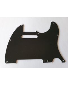 Telecaster 62 reissue pickguard 3ply black fits Fender
