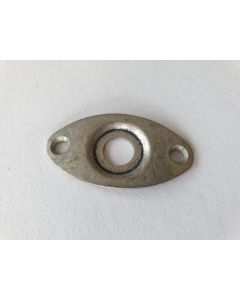 Recessed Jack plate relic antique chrome + screws