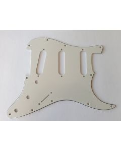 3-ply stratocaster standard pickguard parchment fits Fender