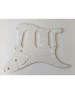 4-ply stratocaster standard pickguard pearl white fits Fender