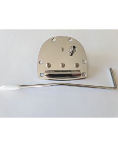 Jazzmaster & Jaguar guitar tremolo tailpiece unit chrome