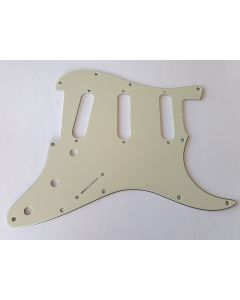 3-ply stratocaster standard pickguard mint green fits fender