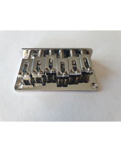 Strat & tele guitar hardtail bridge chrome 10.5mm
