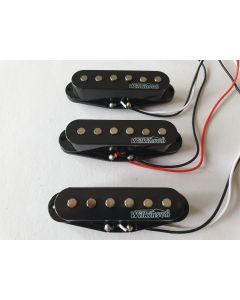 Wilkinson MWVS vintage staggered ceramic pickups set black