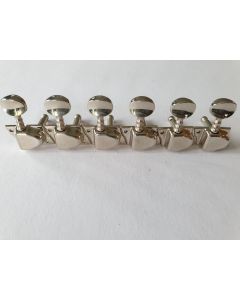 Guitar 6 in line machine head tuners nickel 057-L