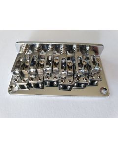 Quality guitar 12 string chrome hardtail bridge + screws