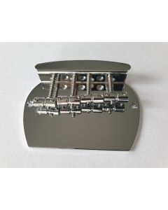 4 string quality hardtail bass guitar bridge chrome 20mm