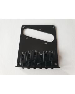 Telecaster guitar standard bridge 10.5mm black + screws