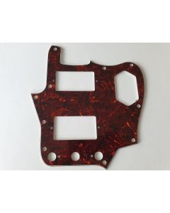 Jaguar guitar humbucker pickguard 4ply brown tortoise