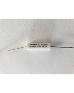 Sprague Orange Drop 0.1uF 250V guitar capacitor