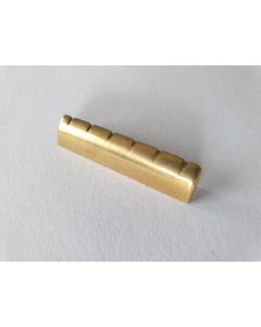 Brass guitar nut for acoustic or Les Paul guitar 43mm