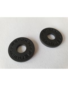 Fender genuine set Strap Blocks rubber black 099-0819-000