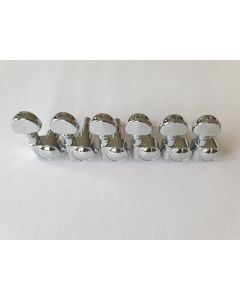 Grover guitar 6 in line rotomatic tuners 305C chrome