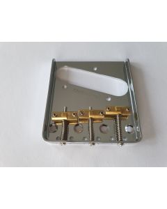 Wilkinson WTB tele bridge brass saddles + screws B-WTB-C