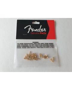 (24) Fender genuine pickguard screws gold 099-4924-000