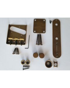 Telecaster antique brass vintage relic hardware parts kit
