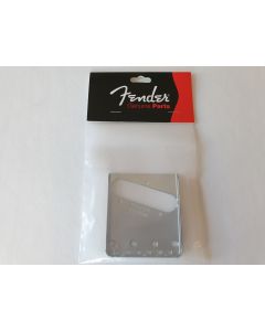 Fender vintage telecaster logo bridge plate chrome 005-4162-049
