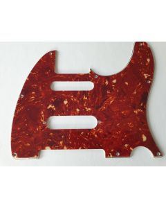 Telecaster nashville guitar pickguard 4ply red tortoise