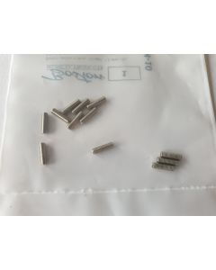 (12) Metric size saddle bridge height screws 3mm x 10mm SAM-10