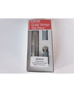 Gotoh guitar aluminium nickel tailpiece 82mm GTH12346