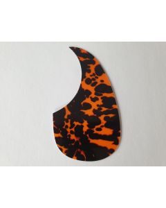Adhesive teardrop pickguard wildcat orange AG-100-WCO