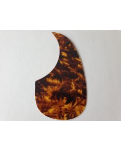 Adhesive teardrop pickguard marble yellow AG-100-MY