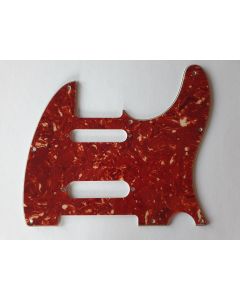 Telecaster guitar tele plus pickguard 4ply red tortoise
