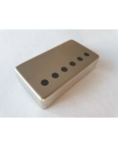 (1) humbucker cover unplated nickel relic 49mm fits gibson neck