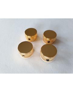 (4) Gretsch style hollow body guitar control knob gold set of 4