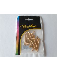 (12) Neck plate screws 4mm x 45mm gold TS-03-G