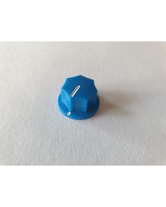 (1) MXR Effect pedal control knob 1/4" w/ set Screw blue