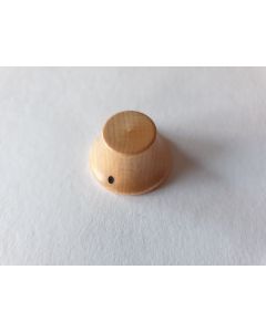 (1) Maple wood bell knob for guitar or bass KWM-320
