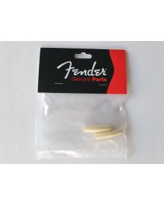 (2) Fender Stratocaster tremolo arm knob aged white 099-4933-000