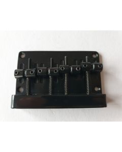 Boston solid bass bridge black + screws BB-304-B