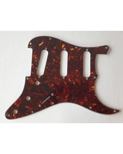 4-ply stratocaster 62 pickguard brown tortoise fits fender