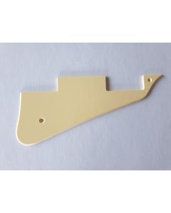 Les paul guitar pickguard 1ply Ivory cream fits gibson