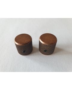 Set of 2 relic antique bronze control knobs set fits CTS