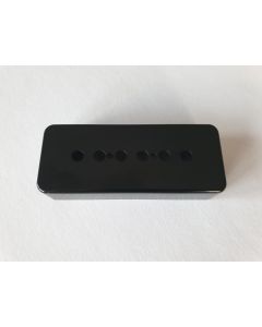 (1) Single soapbar P-90 guitar pickup cover black 48mm