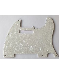Telecaster 62 reissue pickguard 4ply pearl white fits Fender